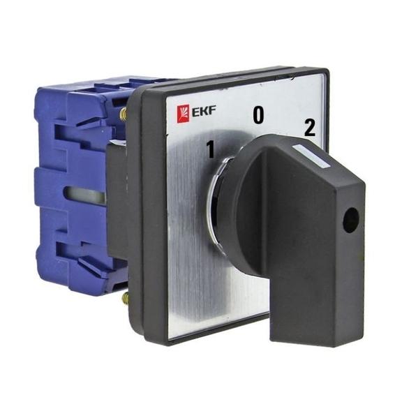 Кулачковый переключатель ПК-1-43 25А 3P 1-0-2 EKF PROxima Кулачковый переключатель ПК-1-43 25А 3P 1-0-2 EKF PROxima