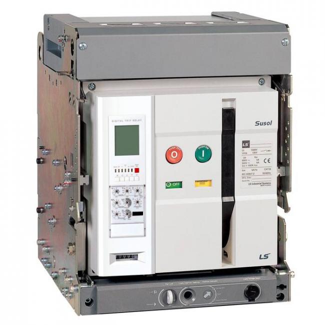 Воздушный автомат LS Electric Susol 800А 3P, 85кА, микропроцессорный, выкатной, 291502288B Воздушный автомат LS Electric Susol 800А 3P, 85кА, микропроцессорный, выкатной, 291502288B