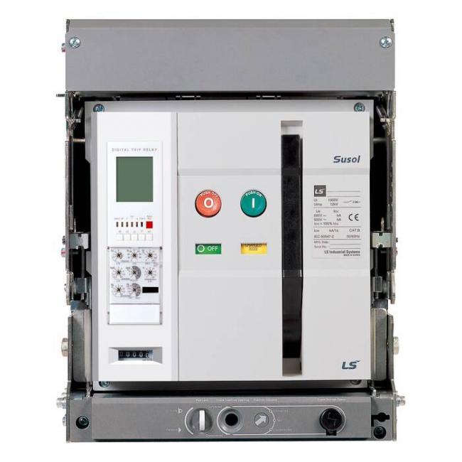 Воздушный автомат LS Electric Susol 3200А 3P, 85кА, микропроцессорный, выкатной, 292104168B Воздушный автомат LS Electric Susol 3200А 3P, 85кА, микропроцессорный, выкатной, 292104168B
