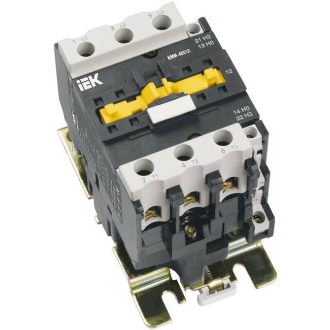 Контактор IEK 80А 230В AC 30кВт, KKM46-065-I-220-00 Контактор IEK 80А 230В AC 30кВт, KKM46-065-I-220-00