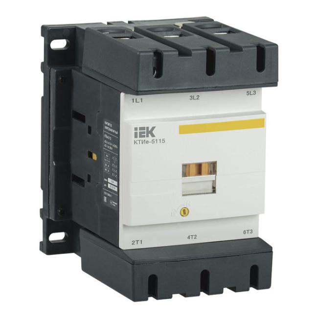 Контактор IEK 115А 230В AC, KKTE50-115-230-10 Контактор IEK 115А 230В AC, KKTE50-115-230-10