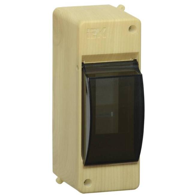 KREPTA 3 Корпус пластиковый КМПн 2/2 IP30 сосна IEK