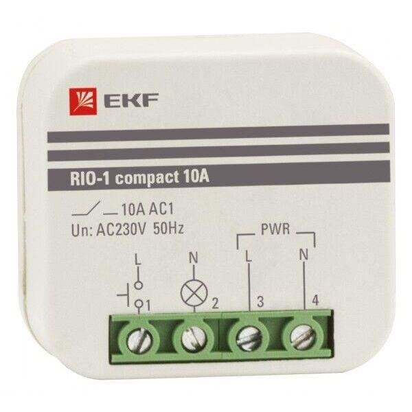 Импульсное реле RIO-1 compact 10А EKF PROxima Импульсное реле RIO-1 compact 10А EKF PROxima