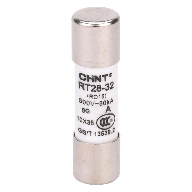 Плавкая вставка цилиндрическая RT28-32 2A 10х38 (R)(CHINT) Плавкая вставка цилиндрическая RT28-32 2A 10х38 (R)(CHINT)