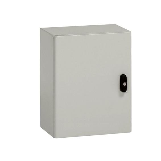 Металлический шкаф Atlantic - IP55 IK10 - RAL 7035 - 500x400x200 - вертикальный Металлический шкаф Atlantic - IP55 IK10 - RAL 7035 - 500x400x200 - вертикальный