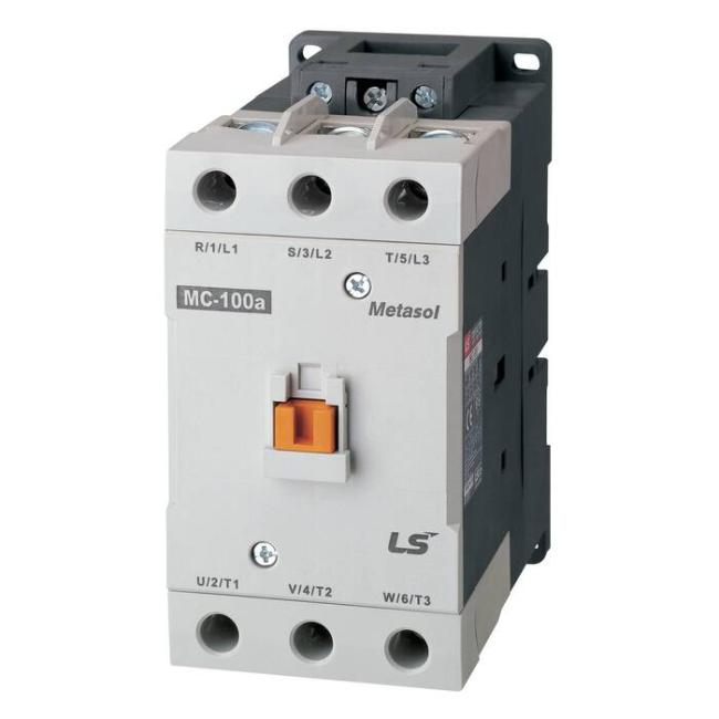Контактор LS Electric METASOL MC 3P 100А 220В AC 55кВт, 1342013100 Контактор LS Electric METASOL MC 3P 100А 220В AC 55кВт, 1342013100