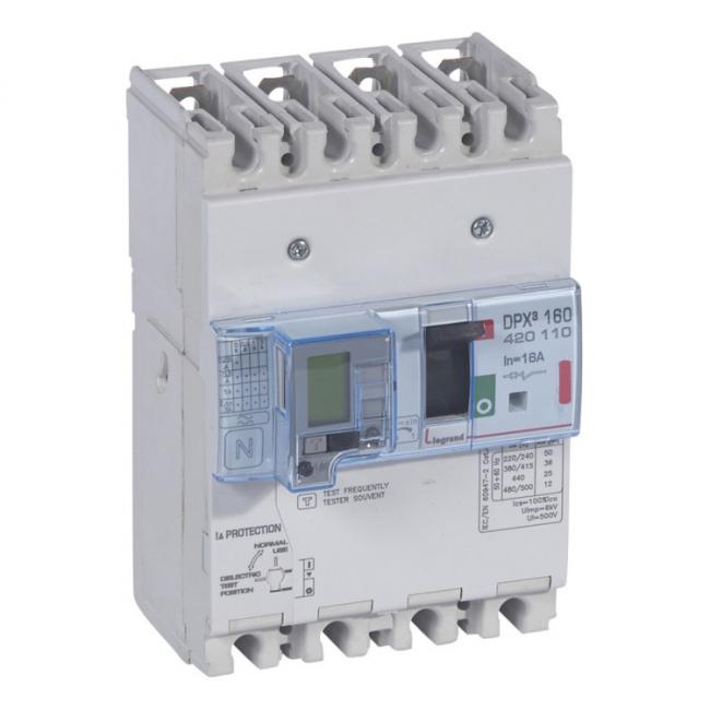 Силовой автомат Legrand DPX?, 36кА, 4P, 16А, 420110 Силовой автомат Legrand DPX?, 36кА, 4P, 16А, 420110