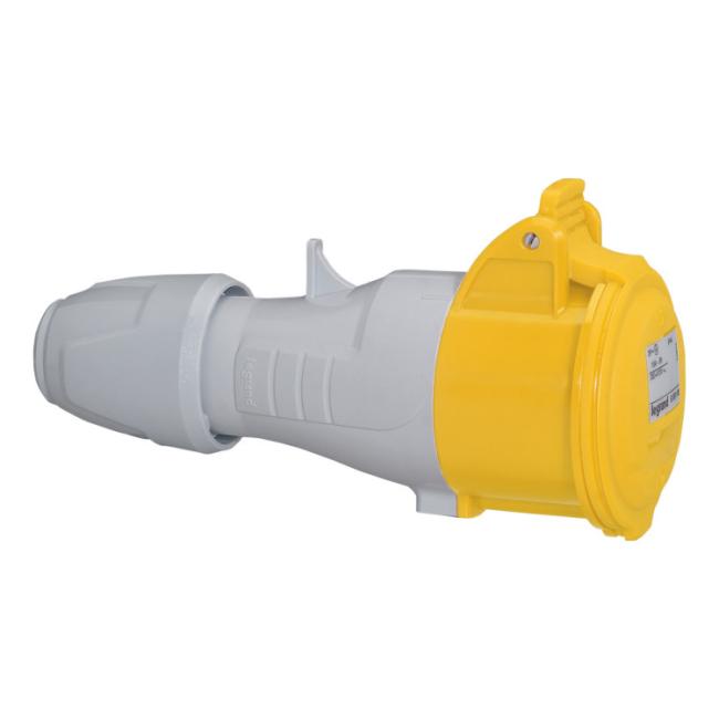 Мобильная розетка - P17 Tempra Pro - IP 44 - 100/130 В~ - 32 A - 2К+З Мобильная розетка - P17 Tempra Pro - IP 44 - 100/130 В~ - 32 A - 2К+З