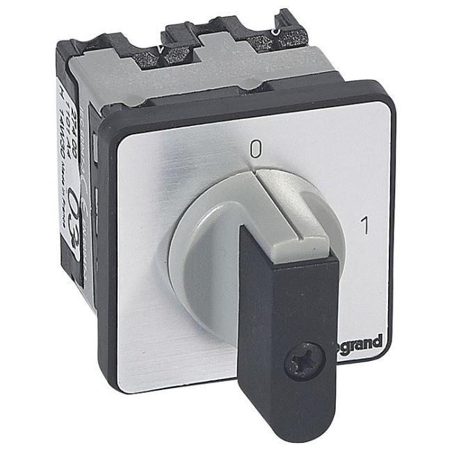 Выключатель - положение вкл/откл - PR 12 - 1П - 1 контакт - крепление на дверце