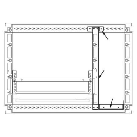 Комплект для создания кабельного отсека, для шкафов DAE/CQE 1800 x 400 (упак. 1шт)