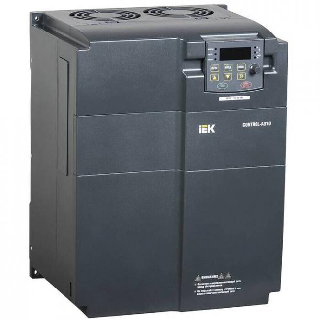 Преобразователь частоты CONTROL-A310 380В, 3Ф 22 kW 45A встр.торм и ДПТ IEK Преобразователь частоты CONTROL-A310 380В, 3Ф 22 kW 45A встр.торм и ДПТ IEK