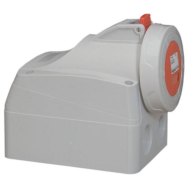 Розетка накладная - P17 Tempra Pro - IP 66/67 - 380/415 В~ - 32 A - 3К+Н+З Розетка накладная - P17 Tempra Pro - IP 66/67 - 380/415 В~ - 32 A - 3К+Н+З