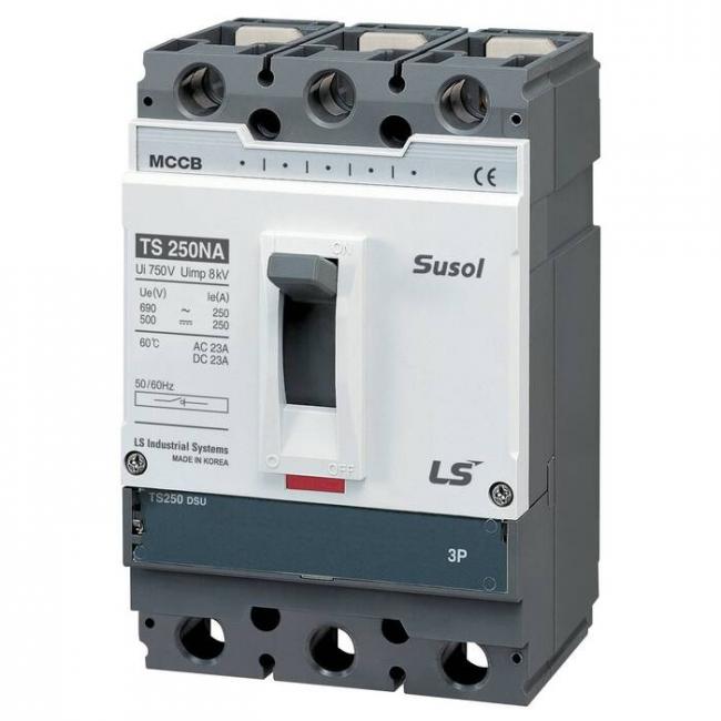 Силовой автомат LS Electric TS250 250А, DSU, 50кА, 3P, 250А, 0105025300 Силовой автомат LS Electric TS250 250А, DSU, 50кА, 3P, 250А, 0105025300