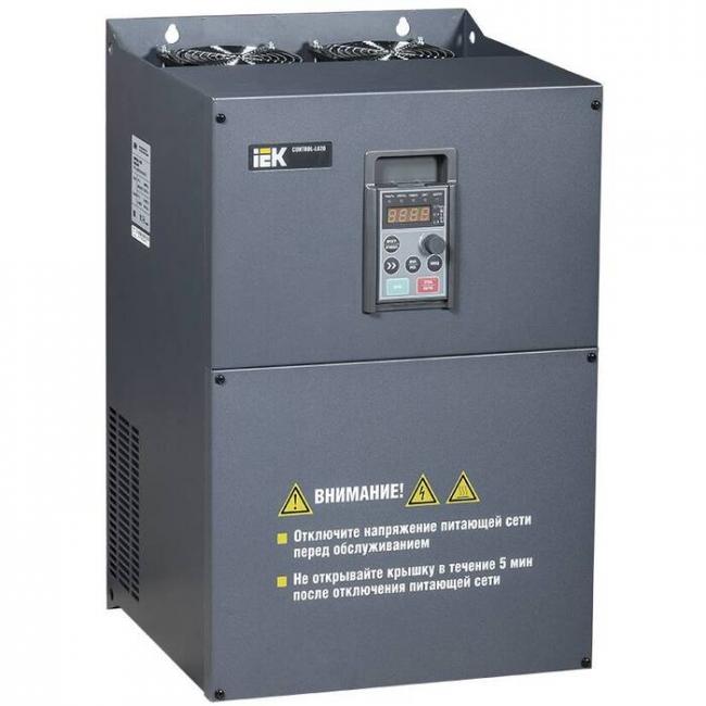 Преобразователь частоты Control-L620 380В, 3Ф 55-75 kW 110-152A IEK Преобразователь частоты Control-L620 380В, 3Ф 55-75 kW 110-152A IEK