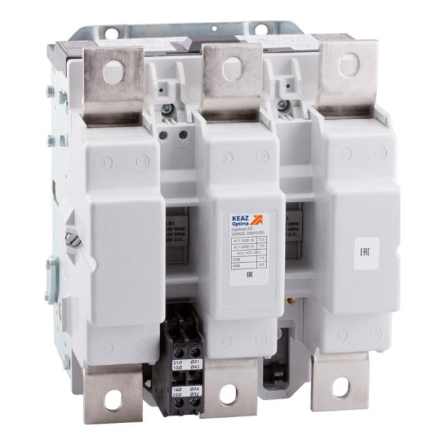 Контактор КЭАЗ OptiStart 3P 860А 110В AC, 117562 Контактор КЭАЗ OptiStart 3P 860А 110В AC, 117562