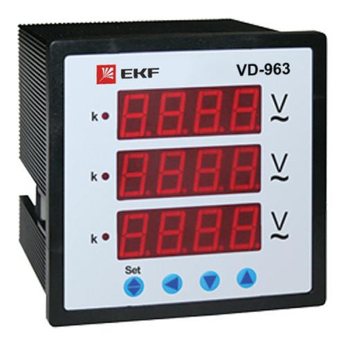 EKF PROxima 9999В, цифровой, кл.т. 0,5, vd-963 EKF PROxima 9999В, цифровой, кл.т. 0,5, vd-963
