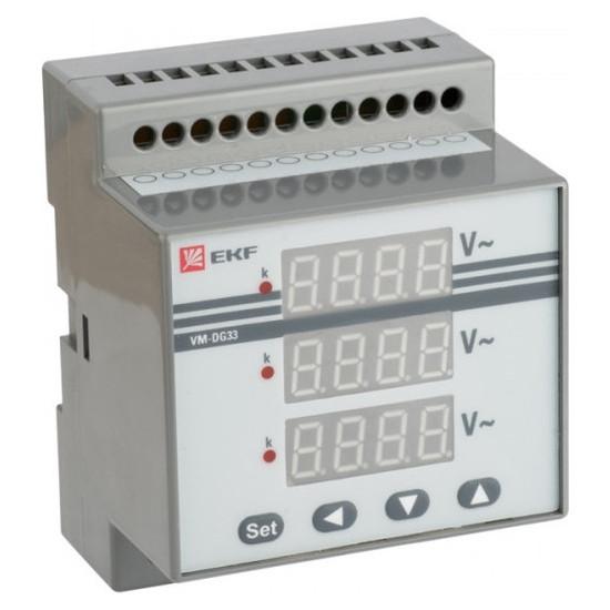 EKF PROxima 9999В, цифровой, кл.т. 0,5, vd-g33 EKF PROxima 9999В, цифровой, кл.т. 0,5, vd-g33