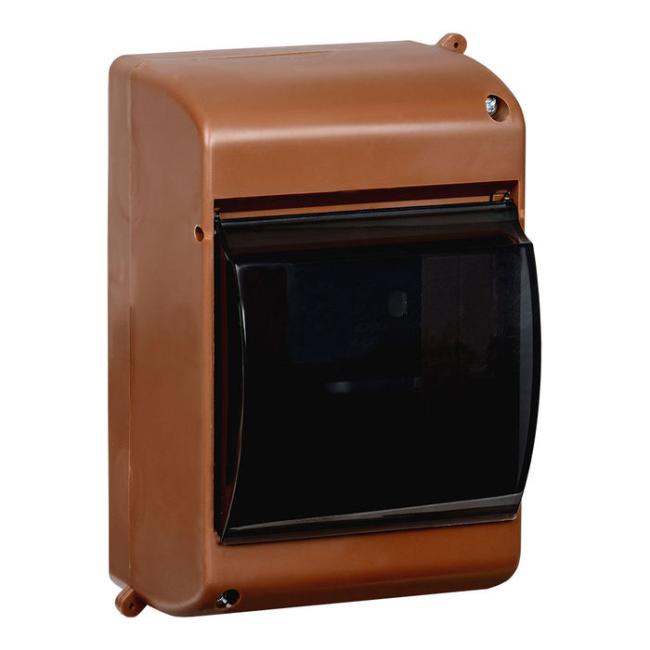 KREPTA 3 Корпус пластиковый КМПн 2/4 IP30 дуб IEK KREPTA 3 Корпус пластиковый КМПн 2/4 IP30 дуб IEK