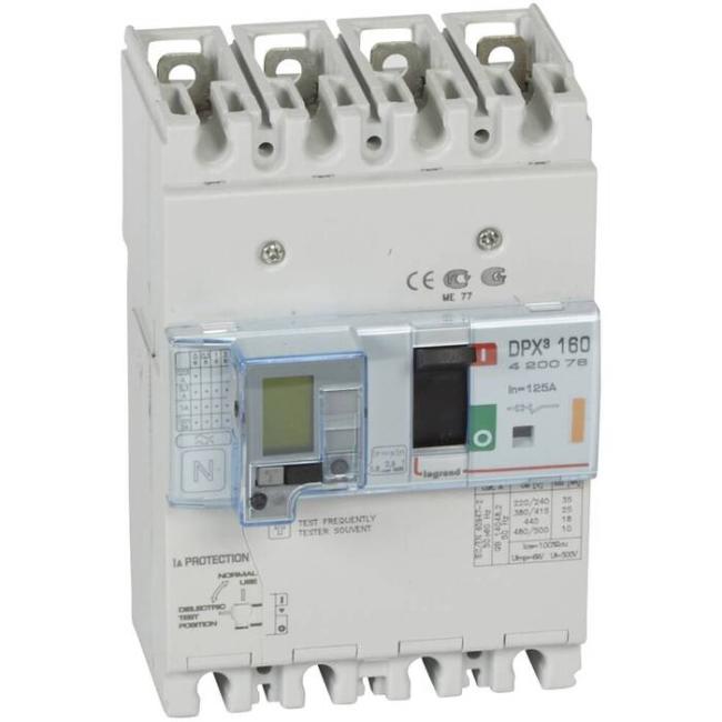 Силовой автомат Legrand DPX?, 100кА, 4P, 1000А, 422343 Силовой автомат Legrand DPX?, 100кА, 4P, 1000А, 422343