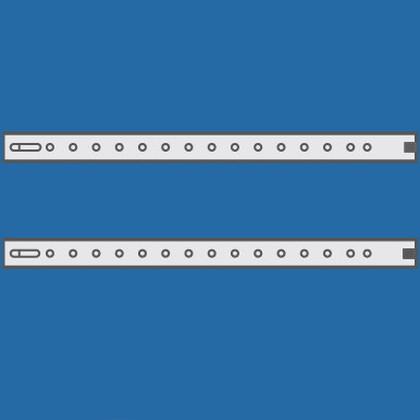 Направляющие, для горизонтальных разделителей, Г=745мм, 1 упаковка - 2шт.