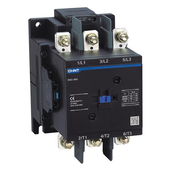 Контактор Chint NXC 3P 400А 220-240В AC/DC 200кВт, 836548 Контактор Chint NXC 3P 400А 220-240В AC/DC 200кВт, 836548