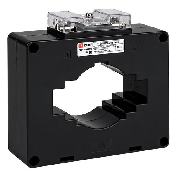 Шинный трансформатор тока EKF 800/5А 5ВА, кл.т. 0,5S, tte-85-800-0.5S