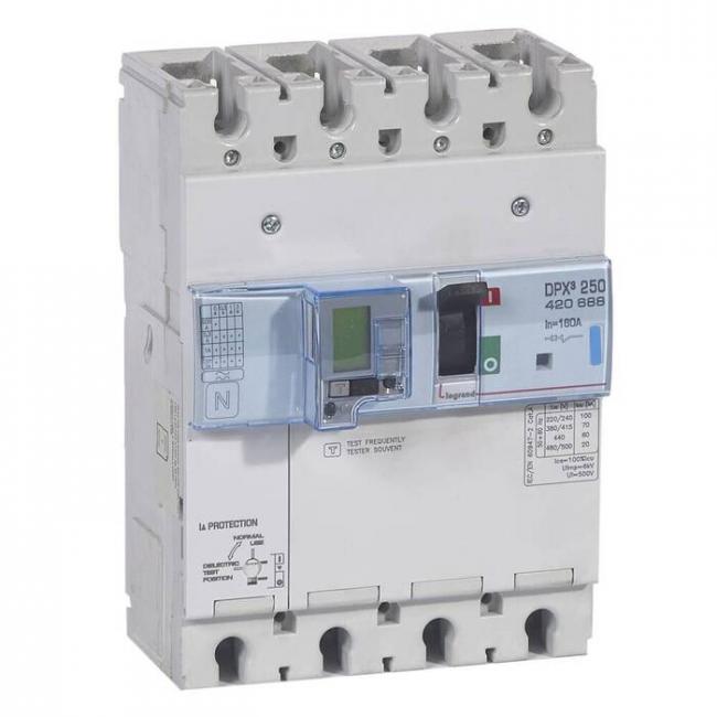 Силовой автомат Legrand DPX?, 70кА, 4P, 160А, 420688 Силовой автомат Legrand DPX?, 70кА, 4P, 160А, 420688