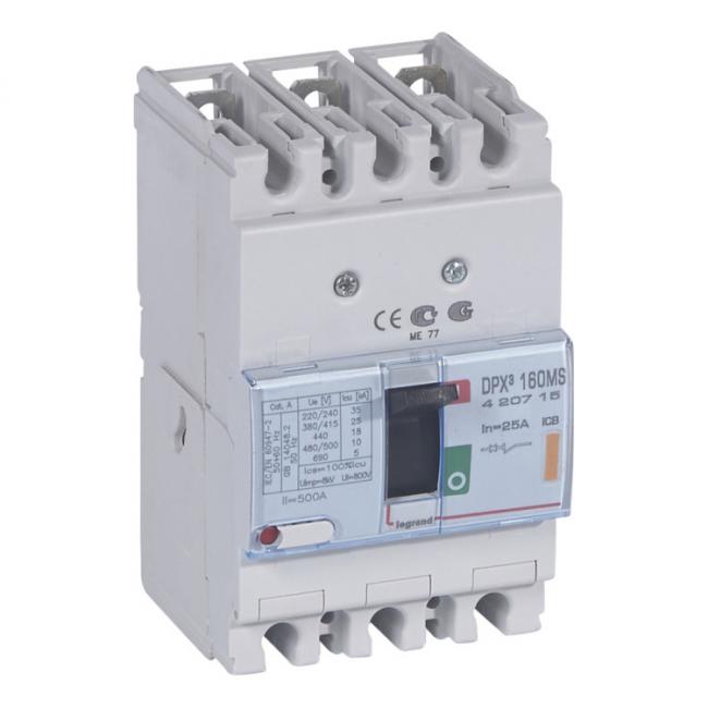 Силовой автомат Legrand DPX?, 25кА, 3P, 25А, 420715 Силовой автомат Legrand DPX?, 25кА, 3P, 25А, 420715