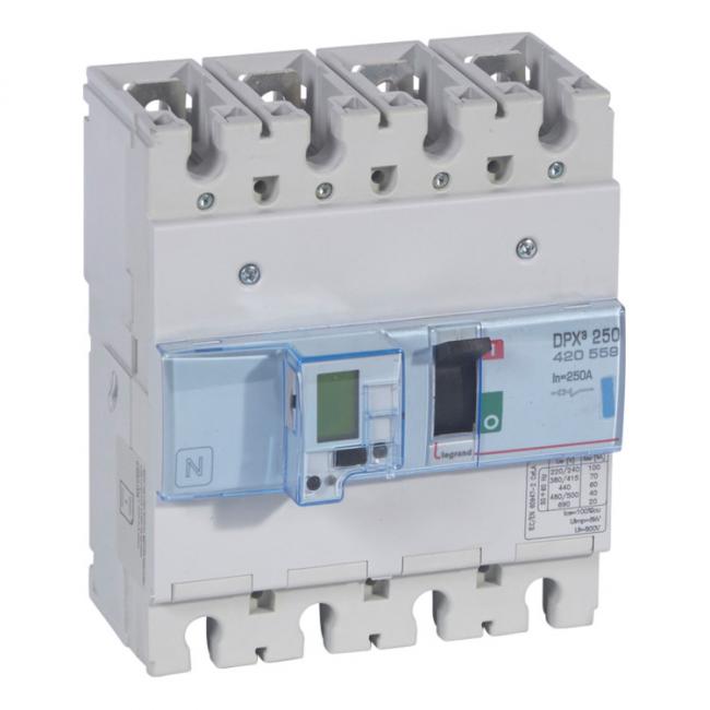Силовой автомат Legrand DPX?, 50кА, 4P, 250А, 420559 Силовой автомат Legrand DPX?, 50кА, 4P, 250А, 420559