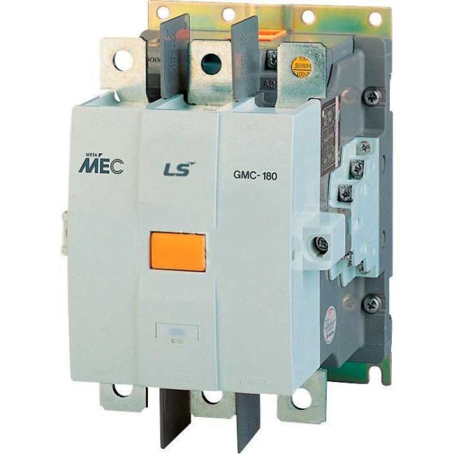 Контактор LS Electric Metasol GMC-180 3P 180А 100-240В AC/DC, 77121616032 Контактор LS Electric Metasol GMC-180 3P 180А 100-240В AC/DC, 77121616032
