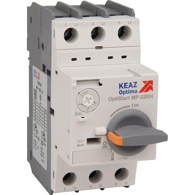 Силовой автомат для защиты двигателя КЭАЗ OptiStart MP 2.5А 3P, термомагнитный расцепитель, 251680 Силовой автомат для защиты двигателя КЭАЗ OptiStart MP 2.5А 3P, термомагнитный расцепитель, 251680