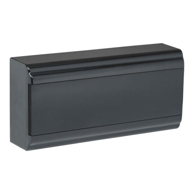 Корпус модульный пл. нав. ЩРН-П-18 PRIME черный IP41 IEK Корпус модульный пл. нав. ЩРН-П-18 PRIME черный IP41 IEK