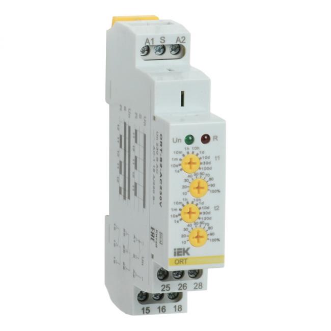 Реле циклическое ORT. 2 конт. 230 В AС IEK Реле циклическое ORT. 2 конт. 230 В AС IEK