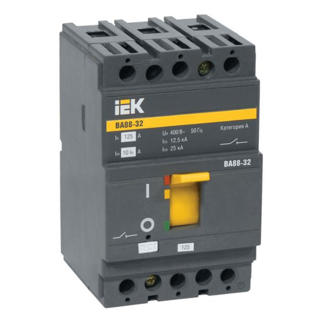 Силовой автомат IEK ВА88, 25кА, 3P, 32А, SVA10-3-0032-R Силовой автомат IEK ВА88, 25кА, 3P, 32А, SVA10-3-0032-R