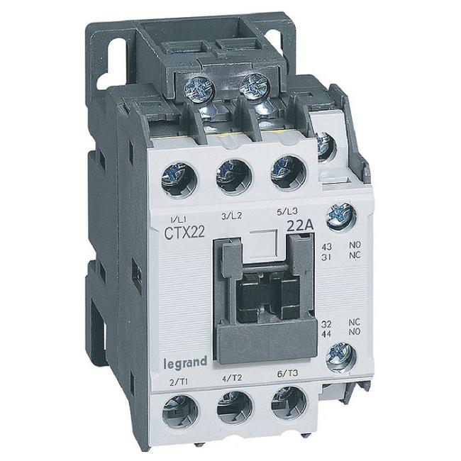 Контактор Legrand CTX? 3P 22А 230В AC 15кВт, 416116 Контактор Legrand CTX? 3P 22А 230В AC 15кВт, 416116
