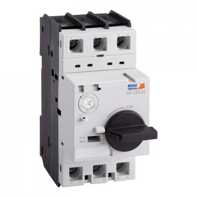 Силовой автомат для защиты двигателя КЭАЗ OptiStart MP-32R 26А 3P, термомагнитный расцепитель, 115781 Силовой автомат для защиты двигателя КЭАЗ OptiStart MP-32R 26А 3P, термомагнитный расцепитель, 115781