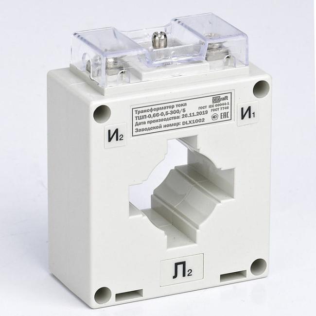 Трансформатор тока DEKraft 400/5А 5ВА, кл.т. 0,5S, 50109DEK Трансформатор тока DEKraft 400/5А 5ВА, кл.т. 0,5S, 50109DEK