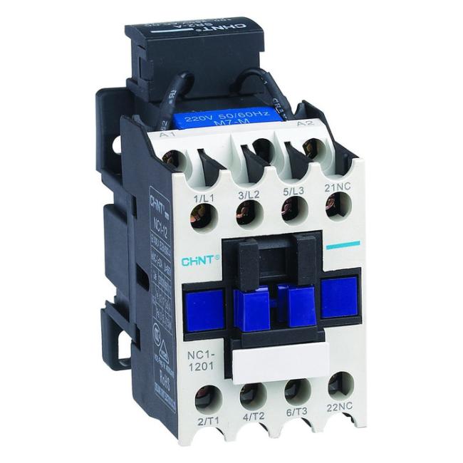 Контактор Chint NC1 4P 12А 24В AC 5.5кВт, 221226 Контактор Chint NC1 4P 12А 24В AC 5.5кВт, 221226