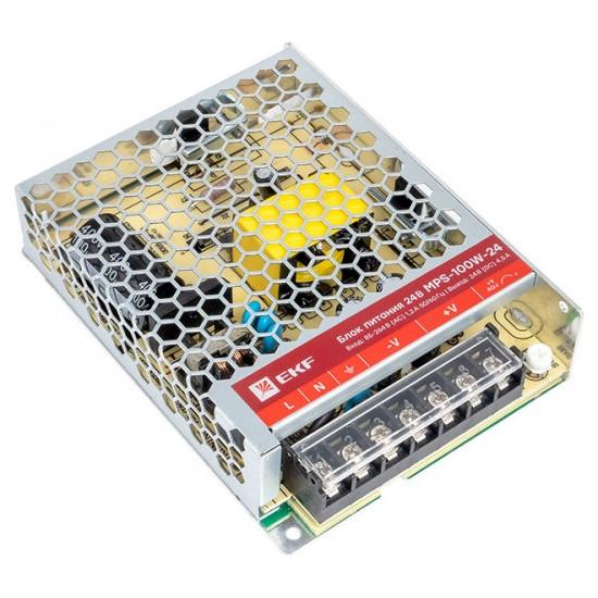 Блок питания 24В MPS-100W-24 EKF Proxima Блок питания 24В MPS-100W-24 EKF Proxima