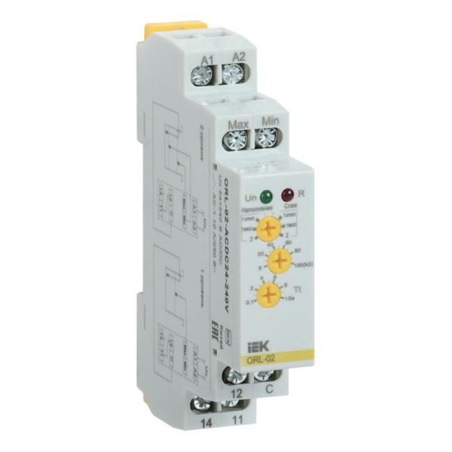 Реле наполн/дренаж ORL 24-240 В AC/DC IEK Реле наполн/дренаж ORL 24-240 В AC/DC IEK