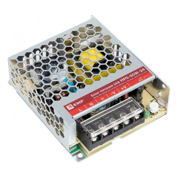 Блок питания 24В MPS-50W-24 EKF Proxima Блок питания 24В MPS-50W-24 EKF Proxima