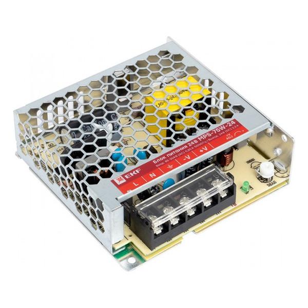 Блок питания 24В MPS-75W-24 EKF Proxima Блок питания 24В MPS-75W-24 EKF Proxima
