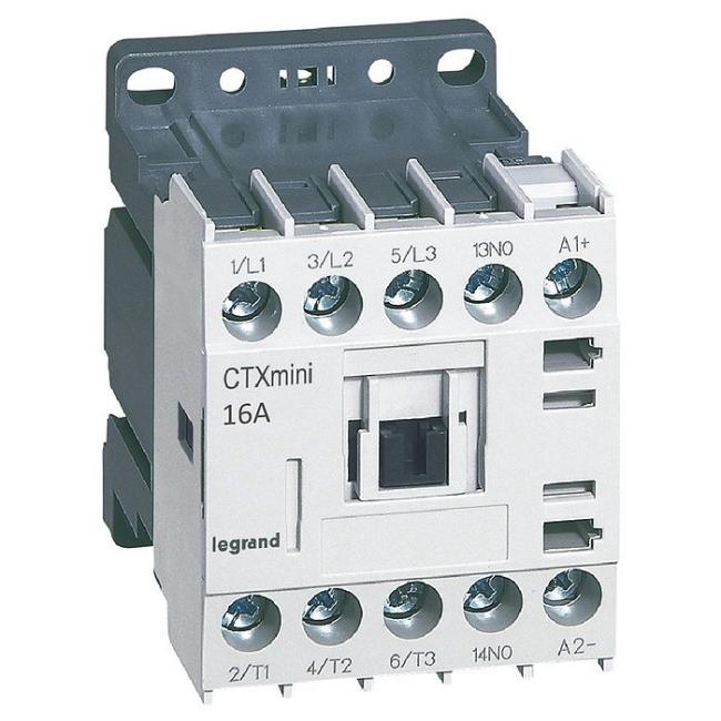 Контактор Legrand CTX? 3P 16А 24В DC 4кВт, 417061 Контактор Legrand CTX? 3P 16А 24В DC 4кВт, 417061