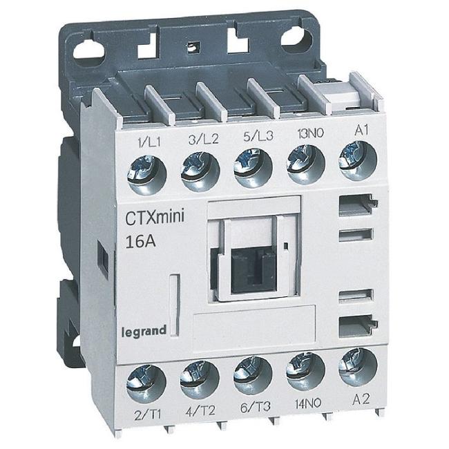Контактор Legrand CTX? 3P 16А 230В AC 4кВт, 417066 Контактор Legrand CTX? 3P 16А 230В AC 4кВт, 417066