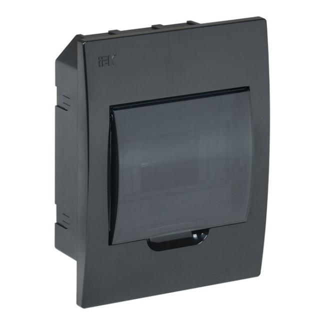 KREPTA 3 Корпус пластиковый ЩРВ-П-6 IP41 черный IEK KREPTA 3 Корпус пластиковый ЩРВ-П-6 IP41 черный IEK