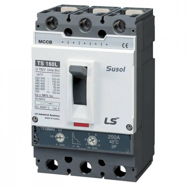 Силовой автомат LS Electric TS160 160А, MTU, 50кА, 3P, 160А, 0105024100 Силовой автомат LS Electric TS160 160А, MTU, 50кА, 3P, 160А, 0105024100