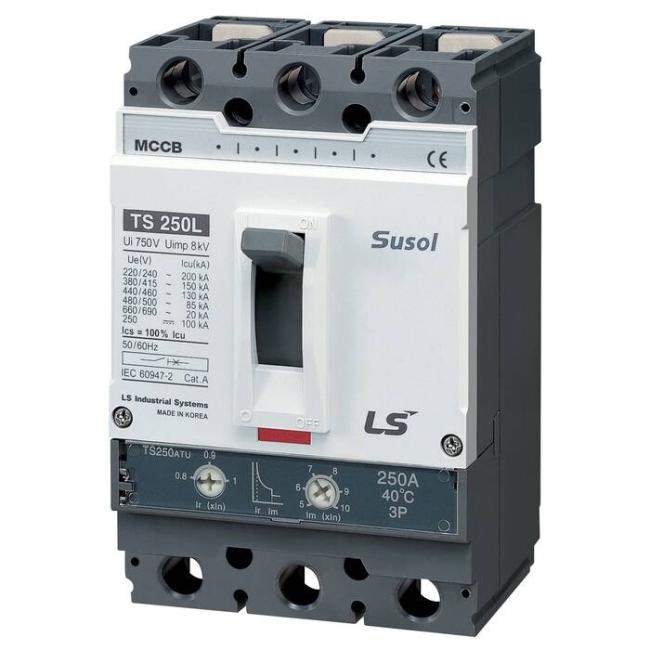 Силовой автомат LS Electric TS250 250А, FMU, 85кА, 3P, 250А, 0105021900 Силовой автомат LS Electric TS250 250А, FMU, 85кА, 3P, 250А, 0105021900