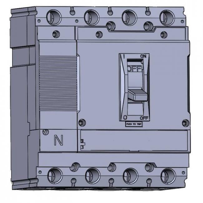 Силовой автомат LSIS TS 400А, FMU, 65кА, 4P, 400А, 0109003800