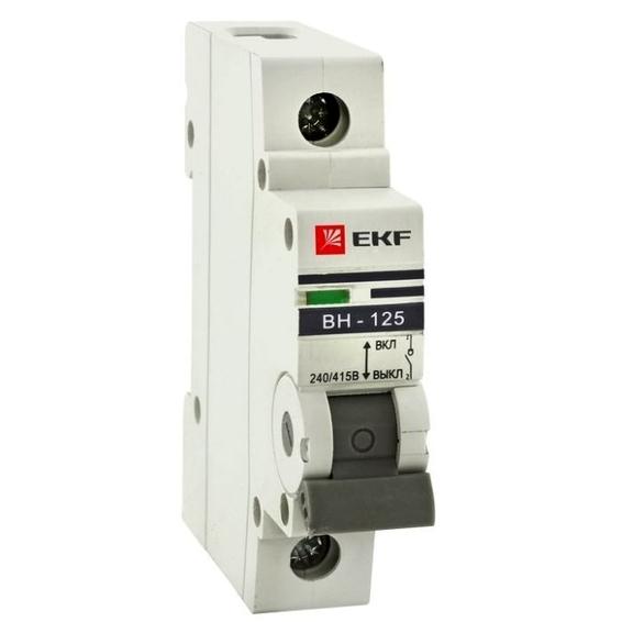 ВН-125, 1P 100А EKF PROxima ВН-125, 1P 100А EKF PROxima