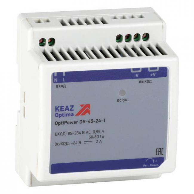 Блок питания OptiPower DR-45-24-1 Блок питания OptiPower DR-45-24-1